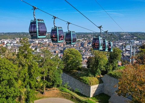 Seilbahn der Zitadelle von Namur