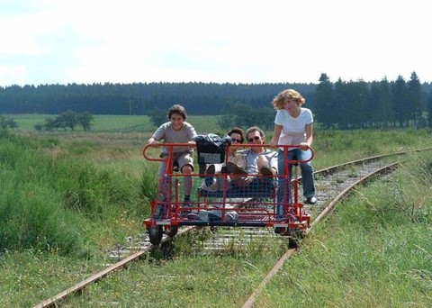 Railbike van de Hoge Venen